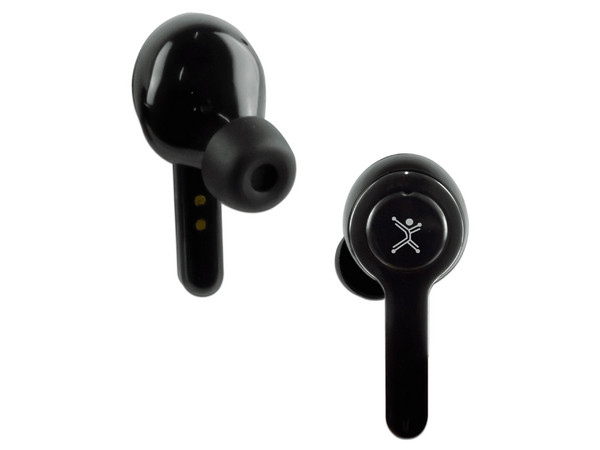 Audífonos Perfect Choice Hush, Inalámbricos, con Estuche de Carga, Cancelación de Ruido, Bluetooth 5.0.