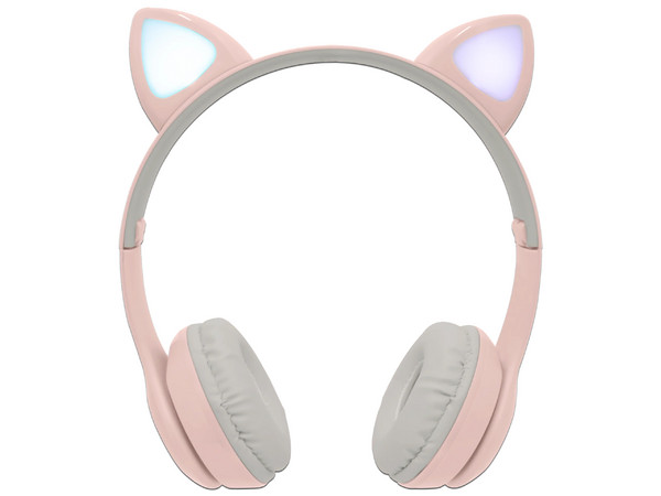 Audífonos Inalámbricos Perfect Choice Kids Catto. Color Rosa.