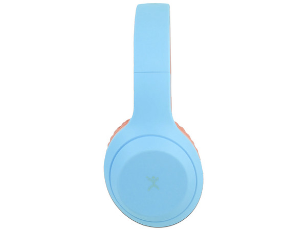Audífonos Inalámbricos PERFECT CHOICE ON-EAR tipo Diadema, Bluetooth, Color Azul/Naranja.