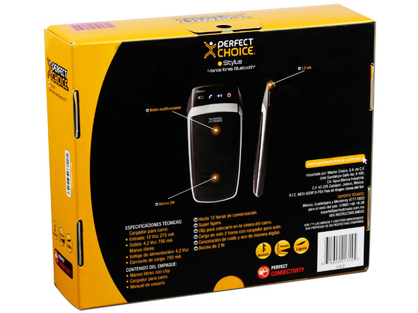 Manos Libres Perfect Choice Bluetooth para Auto