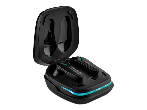 Audífonos Gamer Perfect Choice True Wireless Stereo, Inalámbricos, Bluetooth. Color Negro.