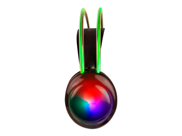 Audífonos Gamer Perfect Choice Helumo RGB, Respuesta de frecuencia 20Hz-20kHz, 3.5mm Color Negro.