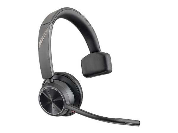Audífonos con Micrófono Tipo Diadema Poly Voyager 4310, USB, Bluetooth, Respuesta de frecuencia de 20Hz-20kHz, Color Negro.