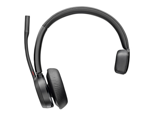Audífonos con Micrófono Tipo Diadema Poly Voyager 4310, USB, Bluetooth, Respuesta de frecuencia de 20Hz-20kHz, Color Negro.
