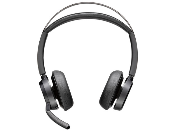 Audífonos Inalámbricos con Micrófono Poly Voyager Focus 2 con Base de Carga, Respuesta de Frecuencia 20-20000Hz, Bluetooth 5.1, USB-C, ANC. Color Negro.