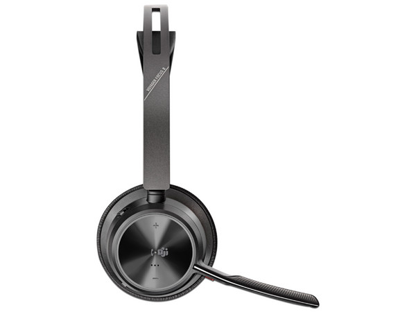 Audífonos Inalámbricos con Micrófono Poly Voyager Focus 2 con Base de Carga, Respuesta de Frecuencia 20-20000Hz, Bluetooth 5.1, USB-C, ANC. Color Negro.