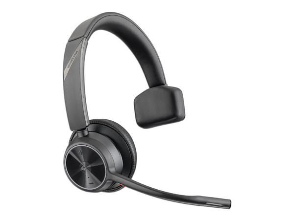 Audífonos Monoaural Inalámbrico Poly Voyager 4310-M, Respuesta de frecuencia 20-20000Hz, Receptor USB. Color Negro.