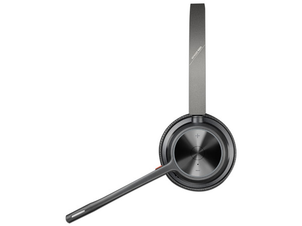 Audífonos Inalámbricos con Micrófono Poly Voyager 4320 con Base de Carga, Bluetooth 5.1, Receptor USB BT700. Color Negro.