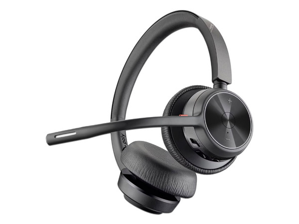 Audífonos con Micrófono Tipo Diadema Poly Voyager 4320, Bluetooth, Respuesta de Frecuencia de 20Hz - 20kHz, Color Negro.