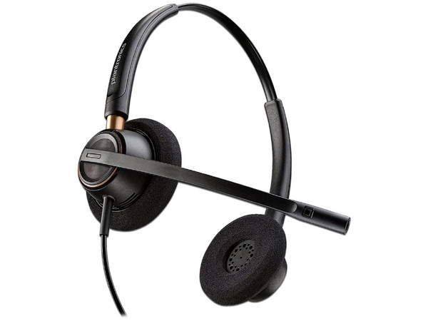 Audífonos con Micrófono Poly EncorePro 520, USB. Color Negro.