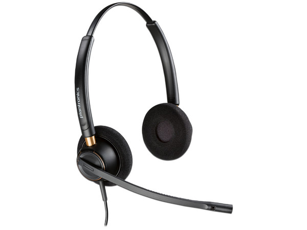 Audífonos con Micrófono Poly EncorePro 520, USB. Color Negro.