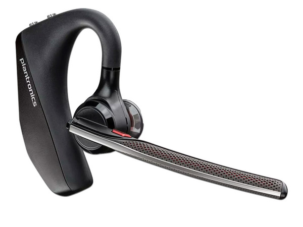 Manos Libres Monoaural Poly Voyager 5200 con Base de Carga, Bluetooth 5.0, Receptor USB-A.
