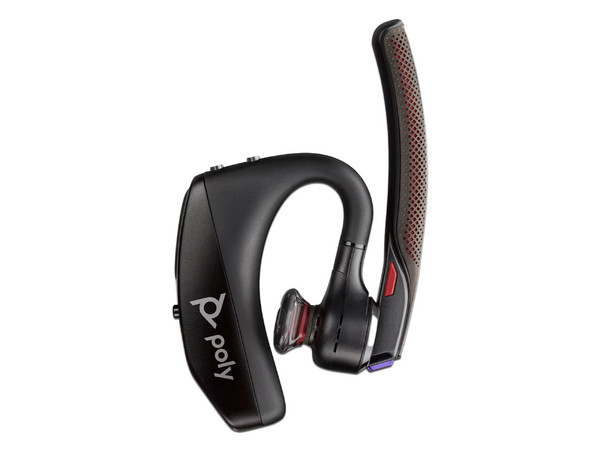 Manos Libres Monoaural Poly Voyager 5200, Receptor USB, Bluetooth, Respuesta de frecuencia de 100Hz a 20kHz Batería recargable, USB.