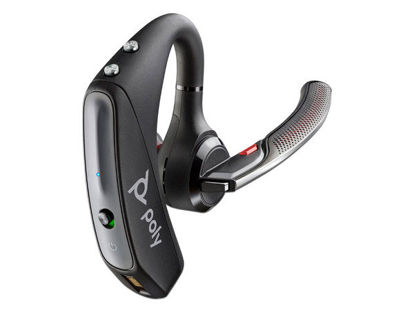 Manos Libres Monoaural Poly Voyager 5200, Receptor USB, Bluetooth, Respuesta de frecuencia de 100Hz a 20kHz Batería recargable, USB.