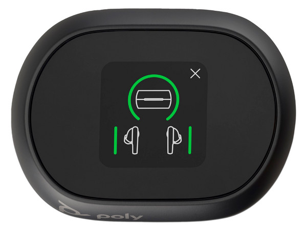 Audífonos Inalámbricos Poly Voyager Free 60 UC con Estuche de Carga, Bluetooth 5.3. Color Negro.
