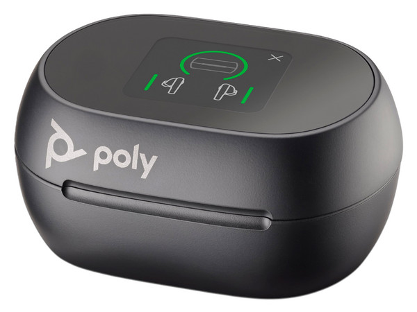 Audífonos Inalámbricos Poly Voyager Free 60 UC con Estuche de Carga, Bluetooth 5.3. Color Negro.