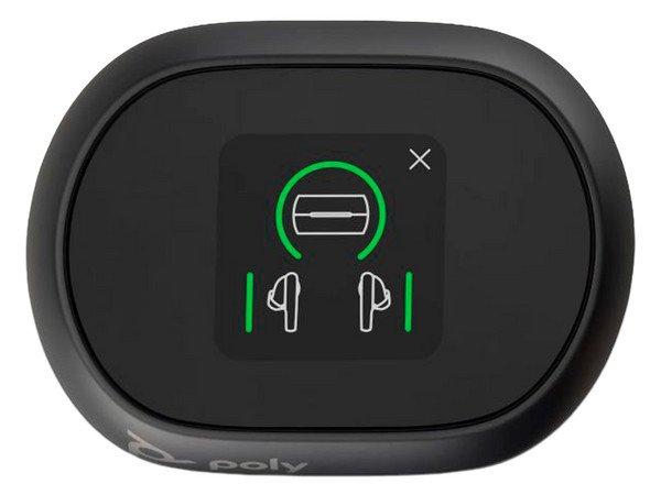 Audífonos Inalámbricos Poly Voyager Free 60+ UC, Frecuencia de Respuesta de 20-20kHz, Bluetooth, Color Negro.