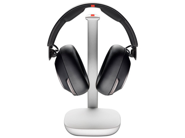 Audífonos Inalámbricos tipo Diadema Poly Voyager Surround 85 UC con Base de carga, Certificado Microsoft Teams, Bluetooth 5.3, Adaptador USB-C/A. Color Negro.
