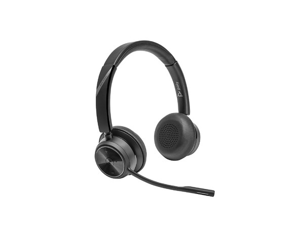 Audífonos Inalámbricos Tipo Diadema Poly Savi 7420 Office, Respuesta de frecuencia 20-20000Hz, Bluetooth, DECT 1920-1930 MHz. Color Negro.