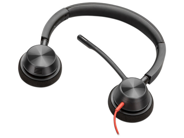 Audífonos Poly Blackwire 3320, USB, Respuesta de Frecuencia 20Hz - 20kHz, Adaptador USB/USB-C, Color Negro.