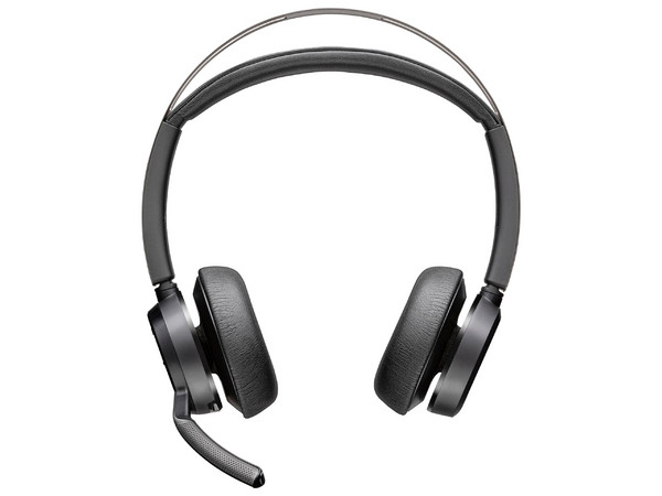 Audífonos Tipo Diadema Poly Voyager Focus 2, Respuesta de Frecuencia 20Hz - 20kHz, Bluetooth, Color Negro.
