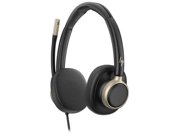 Diadema con Micrófono Poly Mission 825, Respuesta de Frecuencia de 50 Hz a 16 KHz, Cable USB de 2m. Color Negro.