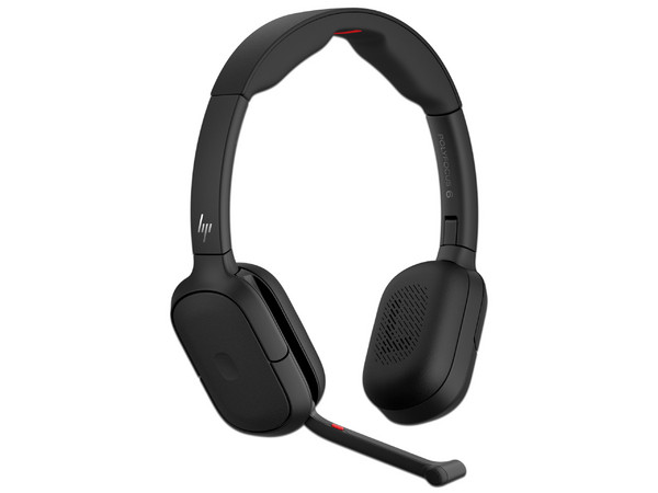 Audífonos Tipo Diadema Poly Focus 625 Stereo, Con Micrófono, Bluetooth. Color Negro.