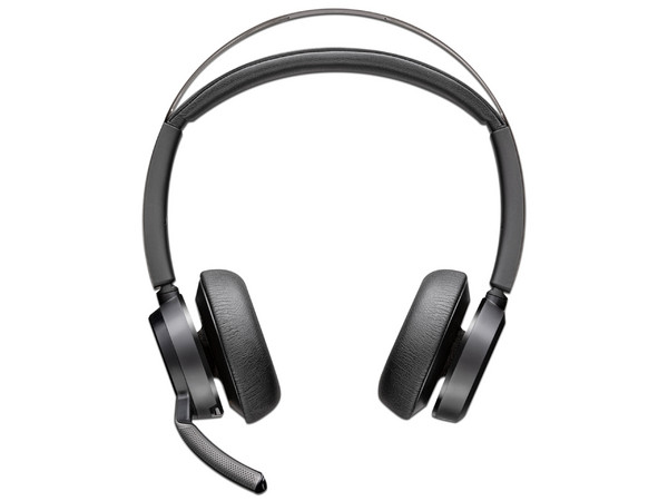 Audífonos con Micrófono Inalámbricos Poly Voyager Focus 2, Bluetooth, Respuesta de Frecuencia de 20Hz-20kHz, (certificado para Microsoft Teams). Color Negro.