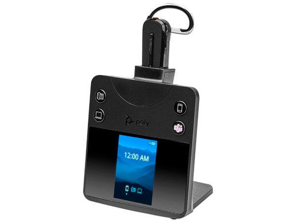 Audífono Intraoral Polycom Poly Savi 8445, Bluetooth, Respuesta de Frecuencia de 20 Hz a 20 kHz, Color Negro.