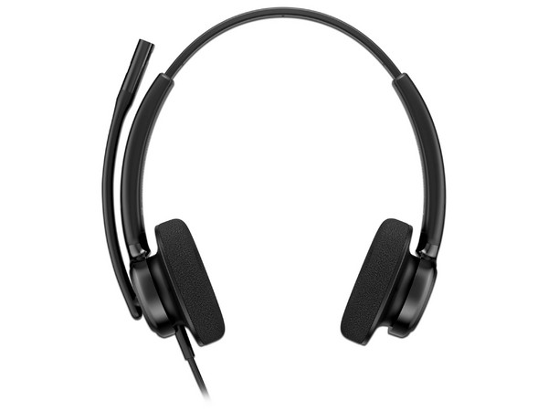 Audífonos Tipo Diadema Polycom Poly Mission 425 Stereo, Respuesta de Frecuencia 20Hz - 20kHz, USB. Color Negro. Bulk