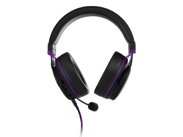 Audífonos Gamer con Micrófono Primus Gaming PHS-260, Respuesta de Frecuencia 20-20000Hz, USB-C, 3.5mm. Color Negro/Morado.