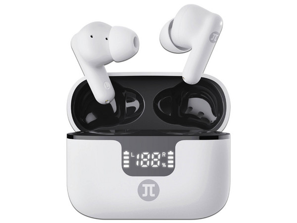 Audifonos Gamer Primus ARCUS300S, Con Estuche de Carga, Respuesta de Frecuencia 20Hz - 20kHz, Bluetooth. Color Blanco.