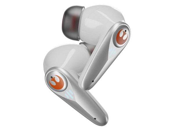 Audífonos Inalámbricos Primus BB-8 ARCUSS250, Con Estuche de Carga, Respuesta de Frecuencia 20Hz - 20kHz, Micrófono Integrado, Bluetooth, Color Naranja.