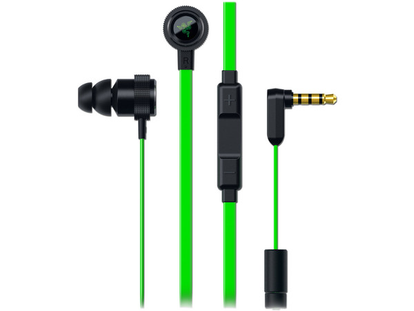 Audifonos con micrófono Razer Hammerhead Pro v2, respuesta de frecuencia 20-20000 Hz.