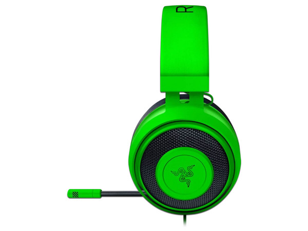 Audífonos Razer Kraken, respuesta de frecuencia 12Hz-28000Hz, 3.5mm. Color Verde.