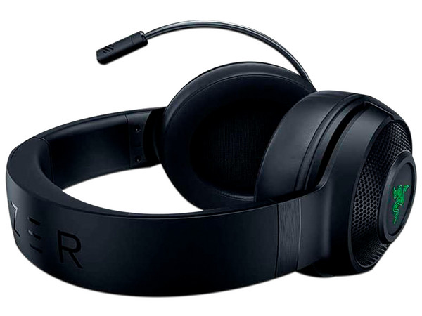 Audífonos Gamer Razer Kraken V3 X, Sonido Envolvente 7.1 para PC. Color Negro/Verde.  Bulk