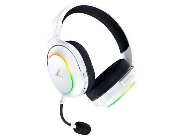 Audífonos Gamer con Micrófono Razer Barracuda X Chroma RGB, Receptor USB, Bluetooth, Color Blanco.
