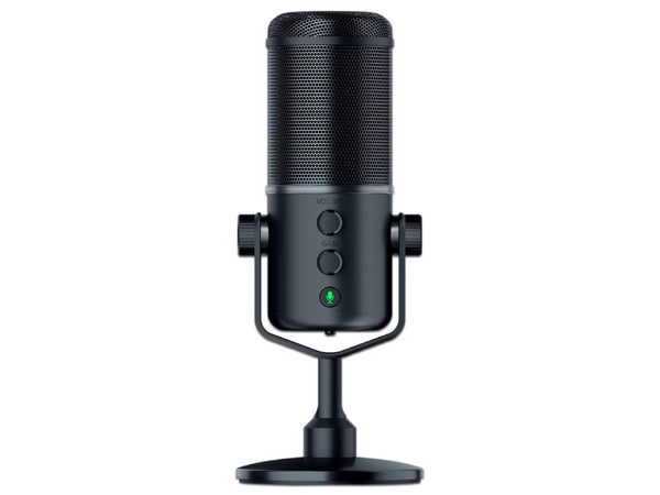 Micrófono para Streaming Razer Seiren Elite, Alámbrico, USB, Color Negro.
