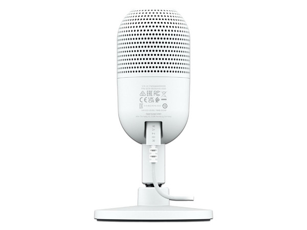 Micrófono Gamer Razer Seiren V3 Mini, Respuesta de Frecuencia 20-20000Hz, USB. Color Blanco.