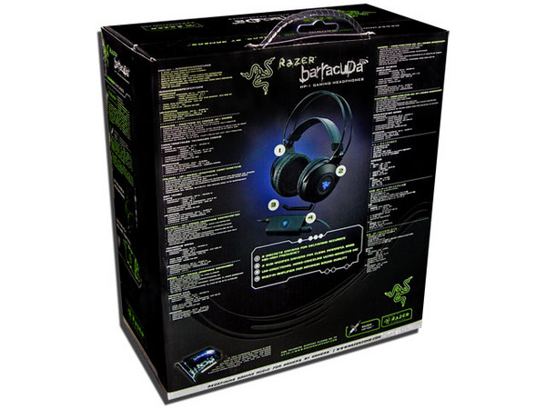 Audífonos Razer Barracuda de 8 Altavoces, Micrófono Ultrasensible, Cancelación de Ruido, Control de Volumen Posicional para cada Altavoz.