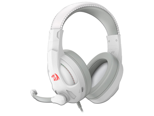 Audífonos Gamer Redragon Cronus H211, Rango de Respuesta de 20 Hz a 20 KHz, Jack de 3.5mm. Color Blanco.