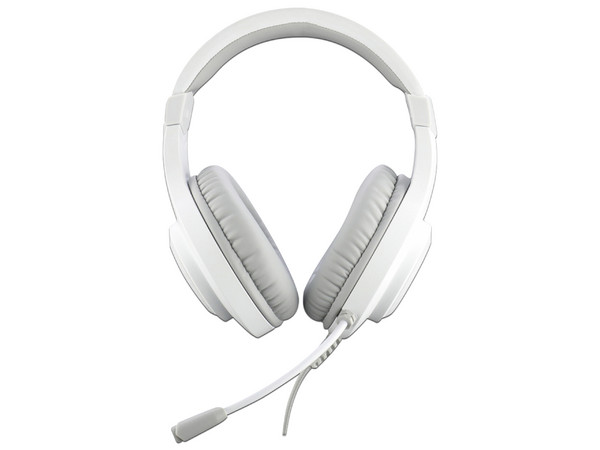 Audífonos Gamer con Micrófono Redragon Hylas H260W, Iluminación RGB, 3.5mm, USB, Color Blanco.