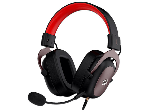 Audífonos con micrófono Redragon ZEUS2 H510, respuesta de frecuencia 20-20,000Hz, sonido envolvente 7.1, 3.5mm. Color Negro.