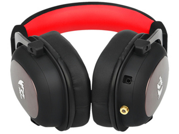Audífonos con micrófono Redragon ZEUS2 H510, respuesta de frecuencia 20-20,000Hz, sonido envolvente 7.1, 3.5mm. Color Negro.