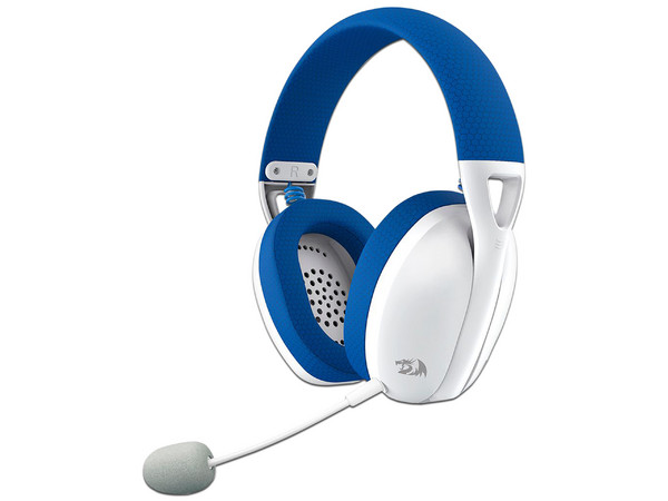 Audífonos Gamer con Micrófono Redragon IRE PRO H848B, USB. Color Azul.