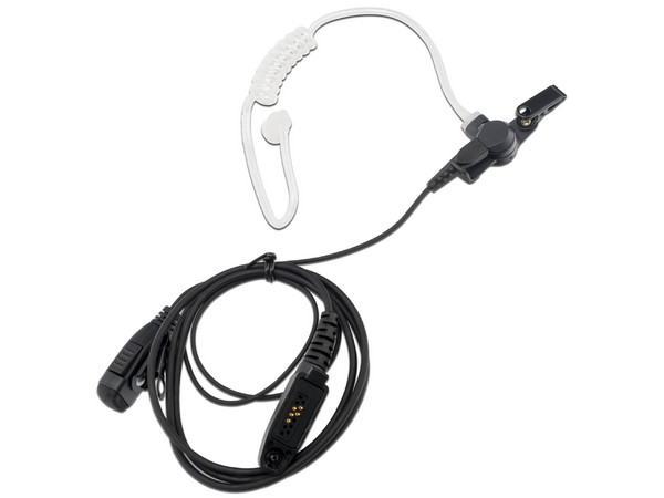 Audífono De Tubo Acústico RugGear 25025700, de Dos Cables, Compatible con RG750.