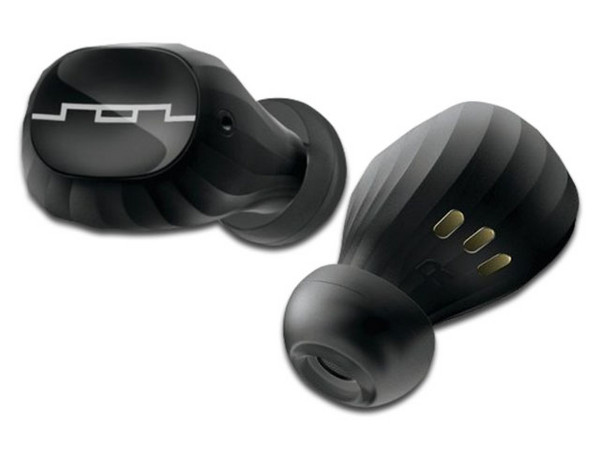 Audífonos internos con micrófono Sol Republic Amps Air 2, Bluetooth. Color Negro.