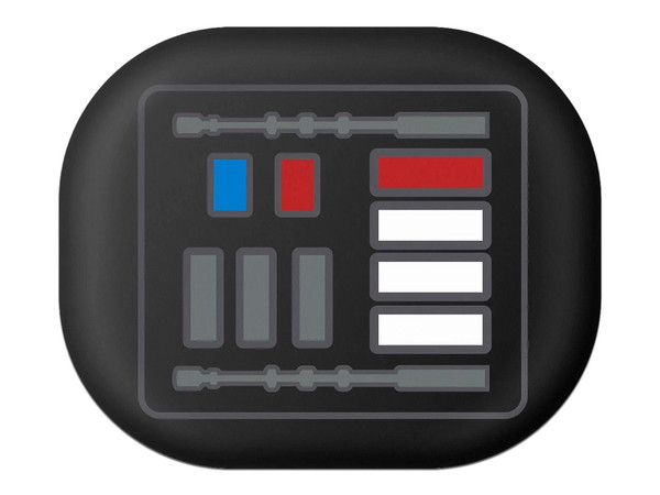 Audífonos Intrauriculares con Micrófono Steren FreePoods Touch, Respuesta de Frecuencia de 20Hz-20kHz, Bluetooth, Edición Darth Vader.