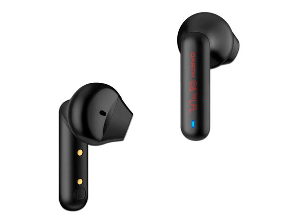 Audífonos Intrauriculares con Micrófono Steren FreePoods Touch, Respuesta de Frecuencia de 20Hz-20kHz, Bluetooth, Edición Darth Vader.