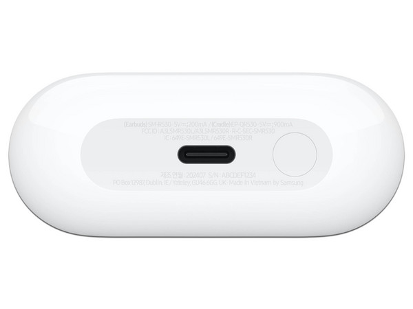 Audifonos Inalámbricos Samsung Galaxy Buds3, Con Estuche de Carga, Bluetooth, IP57, Color Blanco.